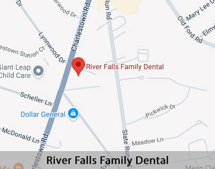 Map image for Immediate Dentures in New Albany, IN